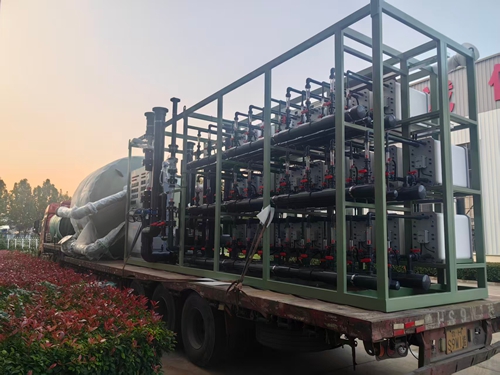10.15某化工企业200T/H除盐水设备发货