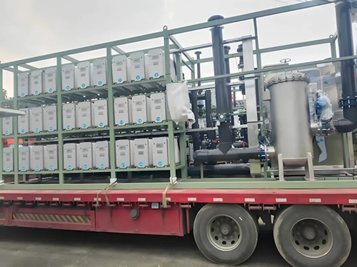 10.19某化工企业200T/H除盐水设备发货