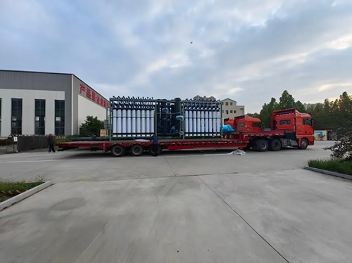 10.19某化工企业200T/H除盐水设备发货