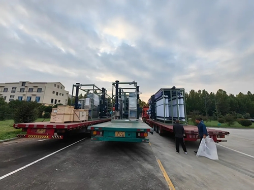 10.19某化工企业200T/H除盐水设备发货