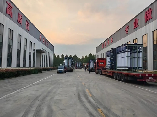 10.19某化工企业200T/H除盐水设备发货