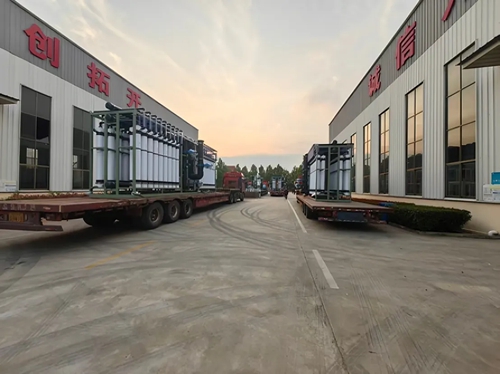 10.19某化工企业200T/H除盐水设备发货