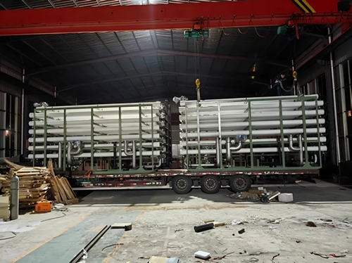 10.20某化工企业200T/H除盐水设备发货