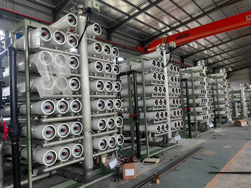 10.20某化工企业200T/H除盐水设备发货