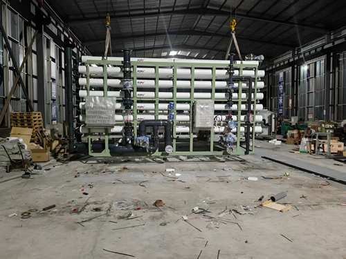 10.20某化工企业200T/H除盐水设备发货