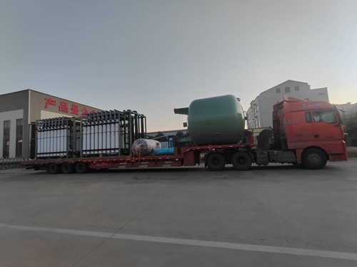 山东某科技有限公司设备发货