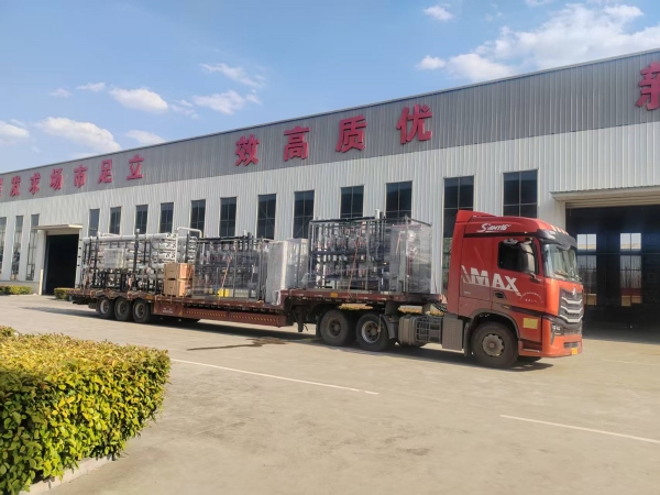 济南某化工企业除盐水设备发货